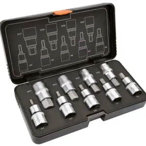 Końcówki sześciokątne na nasadce 55 mm, zestaw 9 s Kup online